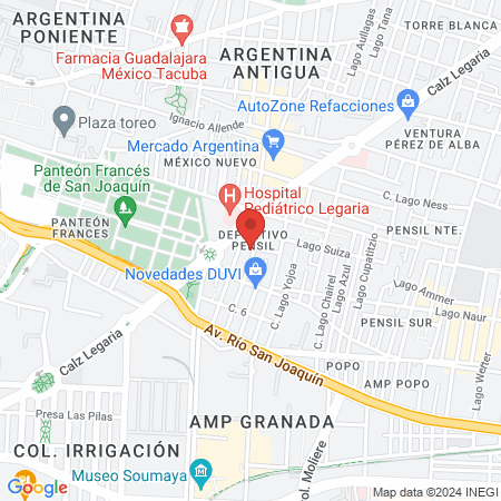 Farmacia Veterinaria Pensil map