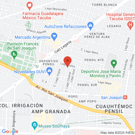 Veterinaria y estética canina San Pedro map