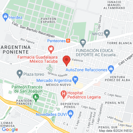 Clínica Veterinaria Wolfy map