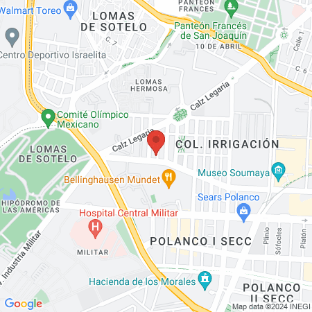 La Clínica Dental (Polanco) map