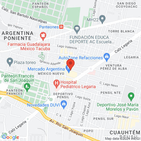 Consultorio Dental map