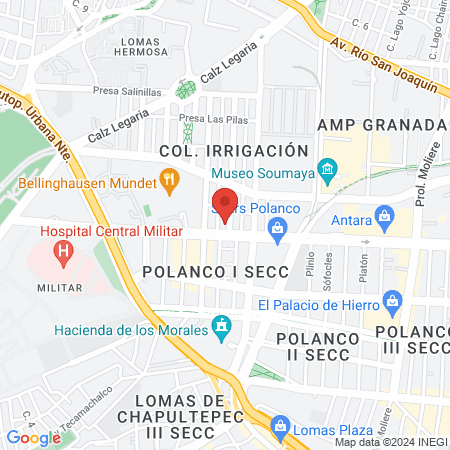 Dra. Claudia Alicia Morales Mauricio, Periodoncista e Implantóloga map