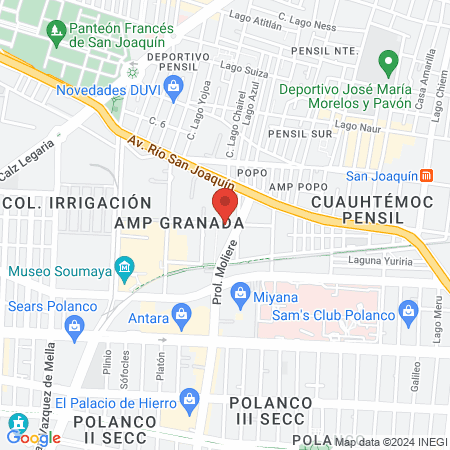 La Logia Barberías & Tattoo Moliere map