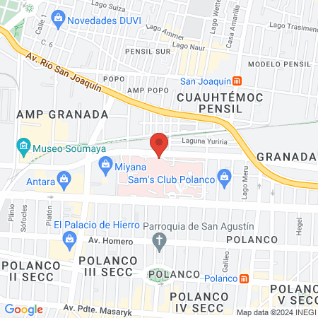 Hospital Español imagenologia map