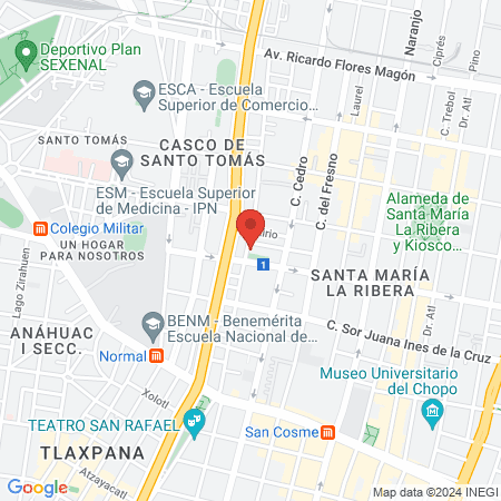 Dra Rul Garcia Cynthia map