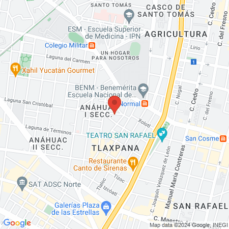 CONSULTORIO DENTAL map