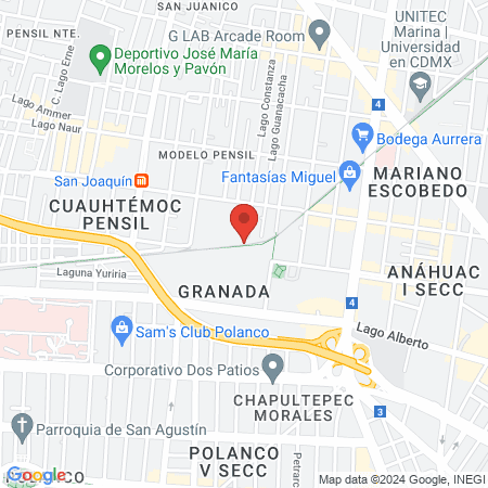Gimnasios Urbanos 206 map