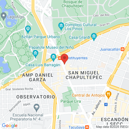 Estética Migdalia map