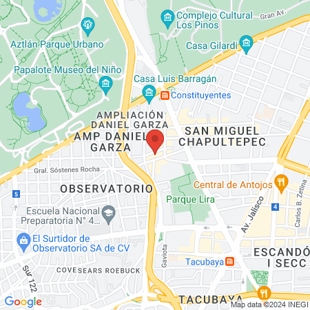 Clínica Médico dental map