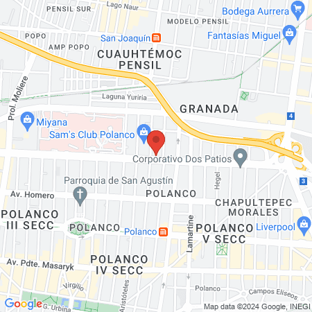 2body Ejército Nacional map