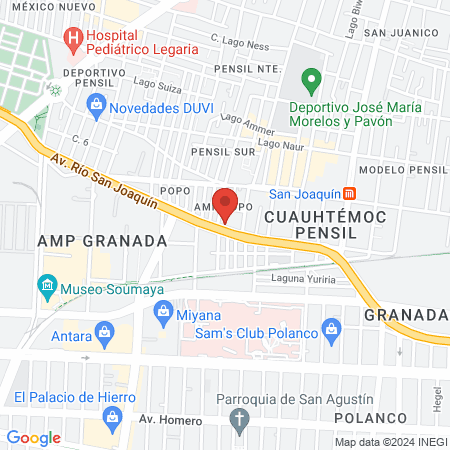 Slim Body Center CDMX map