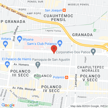 Dentistas Rehabilitacion Bucal Vazquez y Especialistas Polanco map