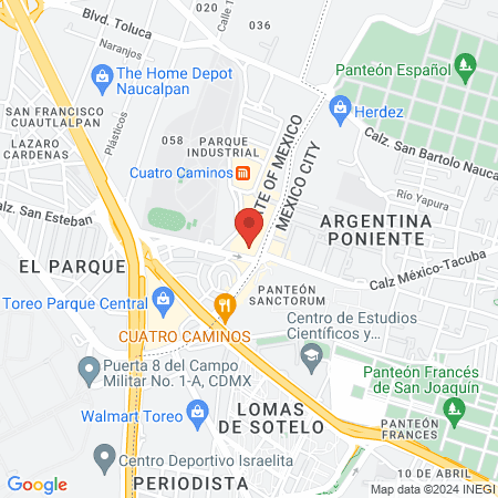 Sonrisas Mexicanas Cuatro Caminos map