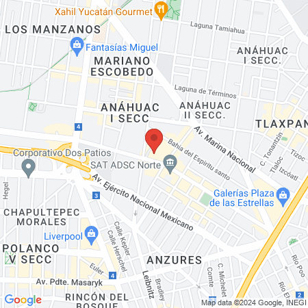 Centro Glam map