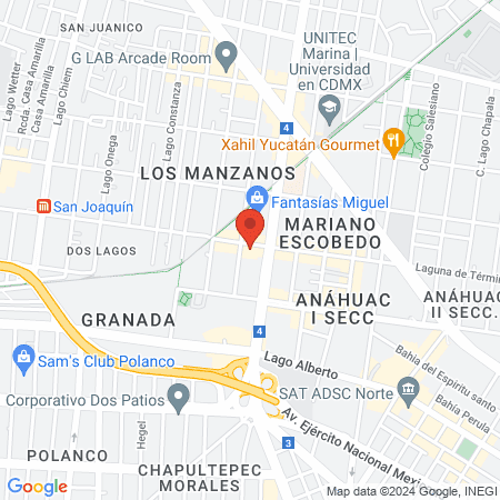Carlos Alberto Carrasco Rueda Cirujano Maxilofacial Ciudad de México map