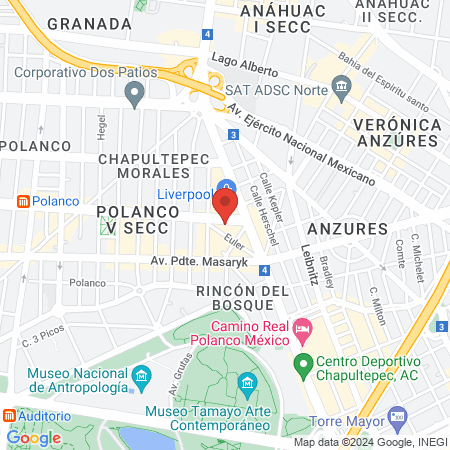 Helwe Hair & Makeup Artists Polanco map