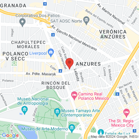 Check Up Médico Especializado, Excelencia Medica México map