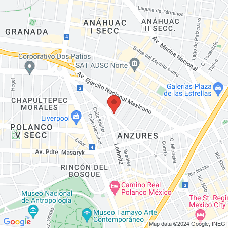 Organizacion Martinez Campos Sc map