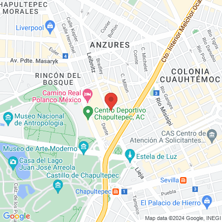 Allure Beauty Hall map