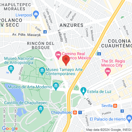 Estética latino map