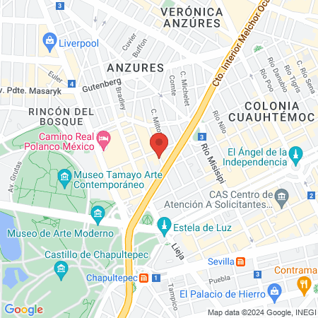 Estética Petit Salón map