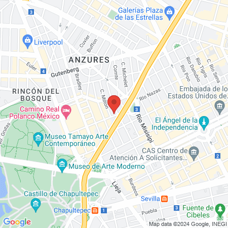 Dentista Illiniza Castillo map
