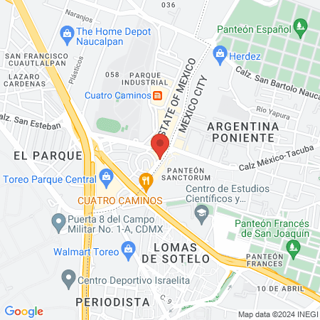 Barber Shop Hernandez map