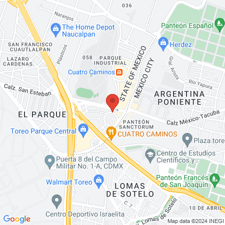 DENTISTAS MILITARES ESPECIALISTAS SOTELO map