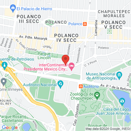 SILHOUETTE SPA Polanco map