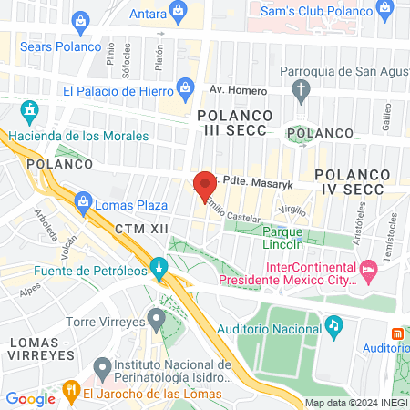 Terraza Dharma CDMX map