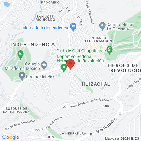 Rehafin Clínica rehabilitación map