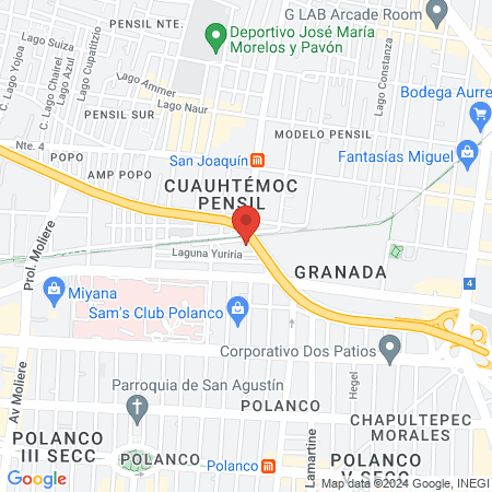 Estética Ladies & Gentlemen map