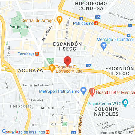 Francisco Soule Guerrero map