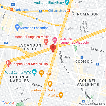 Bonebreakers MMA filial Napoles map