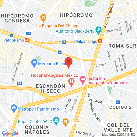 Clinica Abril Sc map