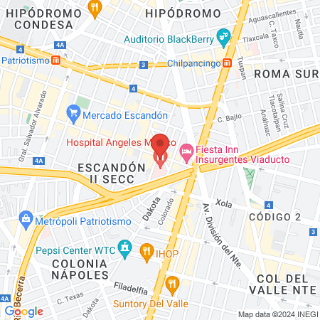 Servicios Especializados para el Desarrollo Médico map