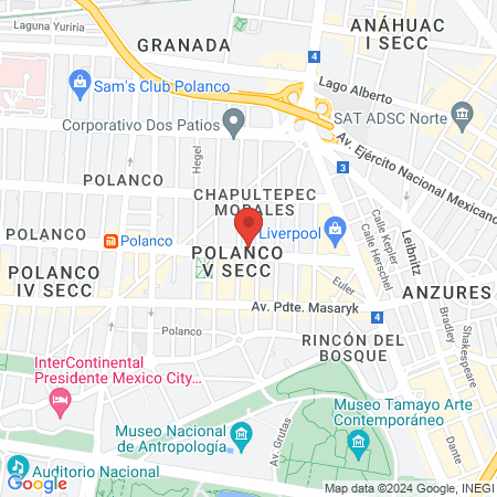 Salón Beaux Cheveux map