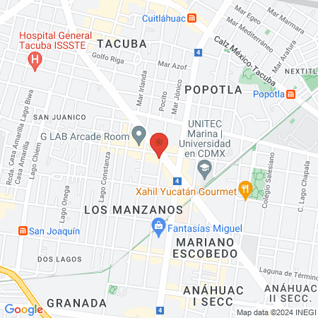 Consulta Dermatólogo $399 map