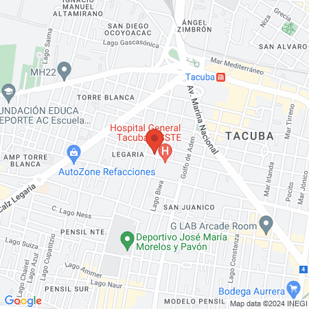 CONSULTORIO DE MEDICINA FISICA Y REHABILITACION map