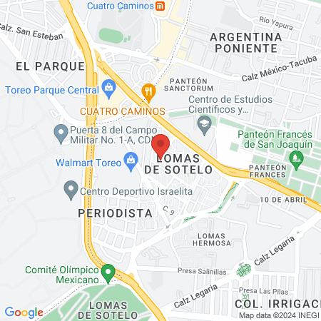 Estética Marilu map