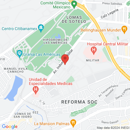 Peluqueria Plaza Sedena map