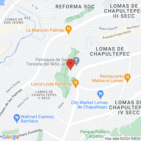 Otorrinolaringólogo Pediatra map