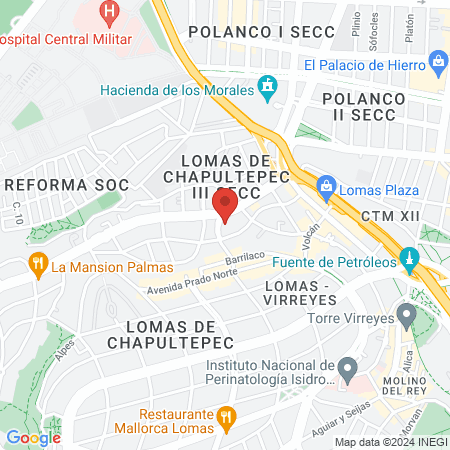 Wasserteil Palmas map