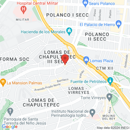 BeYourself Aesthetic Medicine Dra. Paola Silva Reyna map