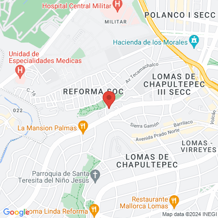 Orangetheory Fitness Lomas map