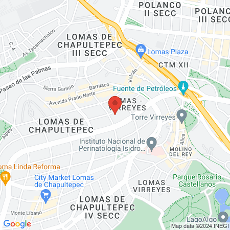 Fisioterapia Sierra Nevada map