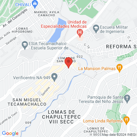 Alergólogo en Naucalpan - Dr. Juan Carlos Bustamante map