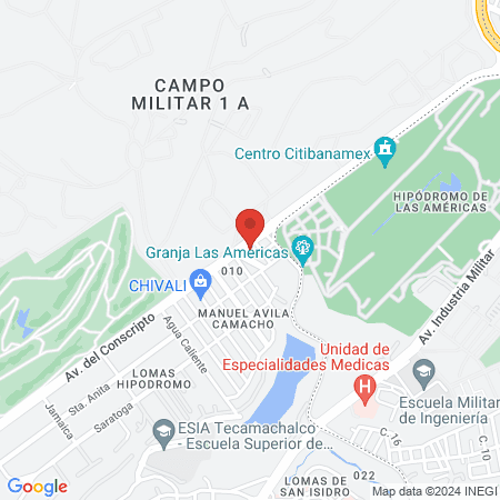 Express Dental Studio - Dentista Estético en Conscripto, Naucalpan de Juárez map