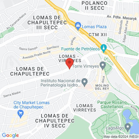 Rosalva de la Mora - Belleza que Sana map