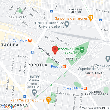 Sala de Belleza Tere map